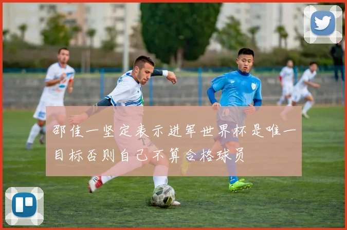 邵佳一坚定表示进军世界杯是唯一目标否则自己不算合格球员